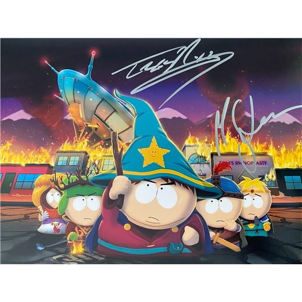 South Park Trey Parker and Matt Stone signed photo