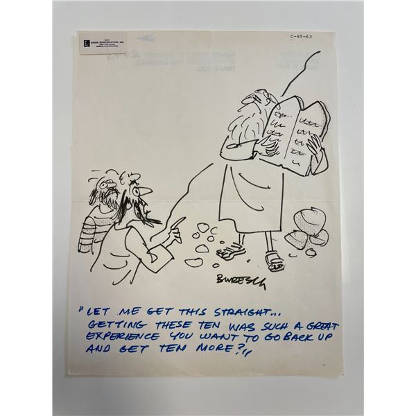 Joe Buresch Original Cartoon