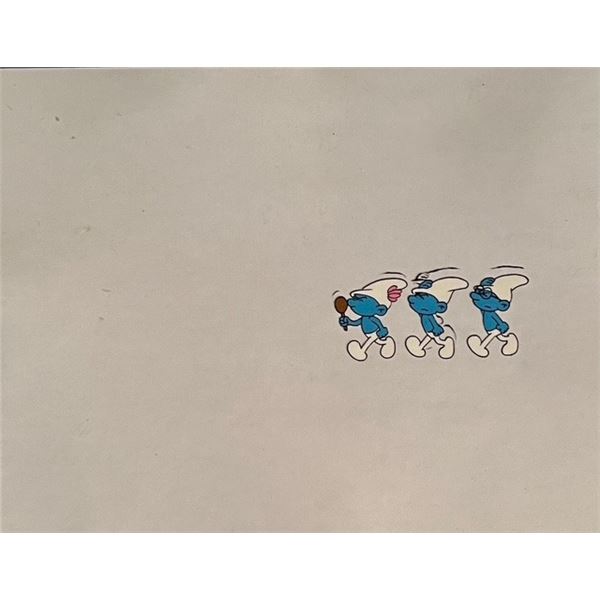 Smurfs original Sericel