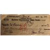 Image 1 : Zane Grey signed check dated 1928