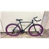 Image 1 : BLACK NO NAME SINGLE SPEED CUSTOM STYLE FIXED GEAR BIKE
