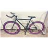 Image 2 : BLACK NO NAME SINGLE SPEED CUSTOM STYLE FIXED GEAR BIKE