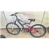 Image 2 : SUPERCYCLE NITROUS GREY/RED  21 SPEED FULL SUSPENSION MOUNTAIN BIKE