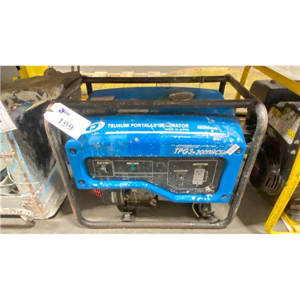 TSURUMI TPG3-3000HCSA PORTABLE GENERATOR