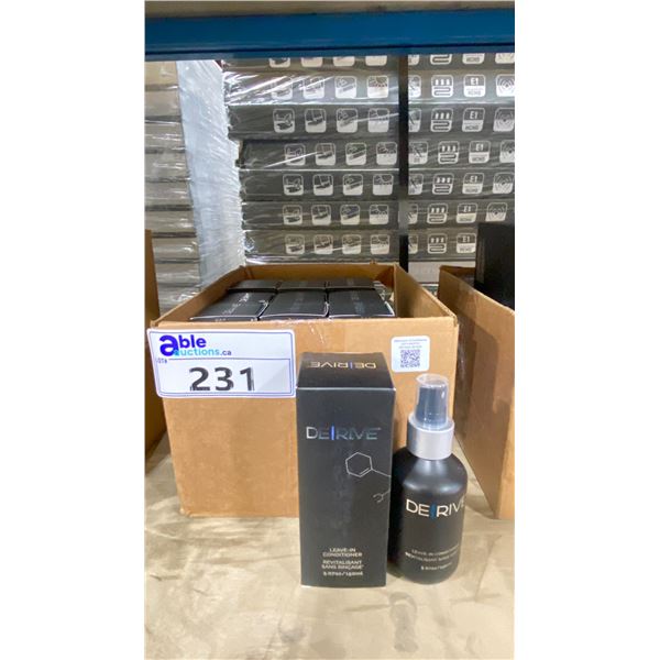 14- 150ML BOTTLES OF DERIVE LEAVE IN CONDITIONER
