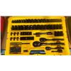 Image 2 : STANLEY PROFESSIONAL GRADE BLACK CHROME 183 PC MECHANICS TOOL SET