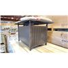 Image 2 : PARAMOUNT FP-399 BRONZE CAST ALUMINUM RECTANGULAR PROPANE OUTDOOR FIRE TABLE WITH CONVERTIBLE BURNER