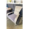 Image 2 : PATIOFLARE GREY MUSKOKA PF-CH338-GY OUTDOOR PATIO CHAIR WITH GREY CUSHION * IN BOX *