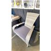 Image 2 : PATIOFLARE GREY MUSKOKA PF-CH338-GY OUTDOOR PATIO CHAIR WITH GREY CUSHION * IN BOX *
