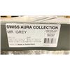 Image 2 : 860.4 SQ FT OF EURO ORIGINAL SWISS AQUA COLLECTION 12.0MM MR GREY GLUELESS LAMINATE FLOORING