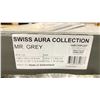 Image 2 : 860.4 SQ FT OF EURO ORIGINAL SWISS AQUA COLLECTION 12.0MM MR GREY GLUELESS LAMINATE FLOORING