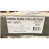 Image 2 : 860.4 SQ FT OF EURO ORIGINAL SWISS AQUA COLLECTION 12.0MM MR GREY GLUELESS LAMINATE FLOORING