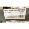 Image 2 : 860.4 SQ FT OF EURO ORIGINAL SWISS AQUA COLLECTION 12.0MM MR GREY GLUELESS LAMINATE FLOORING
