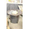 Image 2 : PARAMOUNT FP-450 BRONZE CAST ALUMINUM OVAL PROPANE OUTDOOR FIRE TABLE WITH CONVERTIBLE BURNER