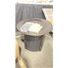 Image 2 : PARAMOUNT FP-450 BRONZE CAST ALUMINUM OVAL PROPANE OUTDOOR FIRE TABLE WITH CONVERTIBLE BURNER
