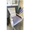 Image 2 : PATIOFLARE GREY MUSKOKA PF-CH338-GY OUTDOOR PATIO CHAIR WITH GREY CUSHION * IN BOX *