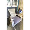Image 2 : PATIOFLARE GREY MUSKOKA PF-CH338-GY OUTDOOR PATIO CHAIR WITH GREY CUSHION * IN BOX *