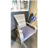 Image 2 : PATIOFLARE GREY MUSKOKA PF-CH338-GY OUTDOOR PATIO CHAIR WITH GREY CUSHION * IN BOX *