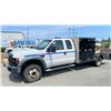 Image 1 : 2008 FORD F-450, SUPER DUTY, 2DR WITH 2 COACH DOORS PU, WHITE, VIN 1FDXX46R58ED79305