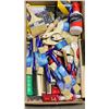 Image 3 : GROUP OF ASSORTED SIMMS BRUSHES & SHOP SUPPLIES - INCLUDES PAINT BRUSHES / WIRE BRUSHES ETC