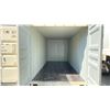 Image 3 : BEIGE 20' STANDARD CUBE 67,200 MAX CAPACITY INDUSTRIAL TRANSPORT CONTAINER WITH