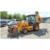 Image 1 : 2016 CASE 580 SUPER N BACKHOE/LOADER, ORANGE, VIN NGC732352