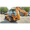 Image 2 : 2016 CASE 580 SUPER N BACKHOE/LOADER, ORANGE, VIN NGC732352