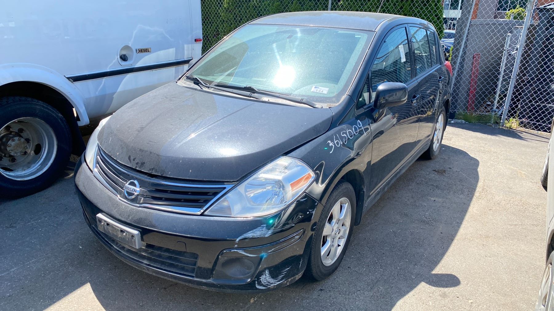 Versa Sl 2012 NISSAN VERSA SL, 4DR HATCHBACK, BLACK, VIN 3N1BC1CP8CK806778 ...