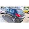 Image 2 : 2012 NISSAN VERSA SL, 4DR HATCHBACK, BLACK, VIN 3N1BC1CP8CK806778