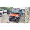 Image 1 : 2014 KUBOTA X1100C TRUCKSTER, ORANGE, VIN 16601