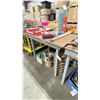 Image 2 : METAL SHOP TABLE APPROX 36.5"D X 48"W X 38.5"H