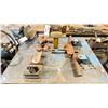 Image 2 : PNEUMATIC PIPE BENDING TABLE WITH ASSORTED ATTACHMENTS APPROX 36"D X 48"W X 37"H