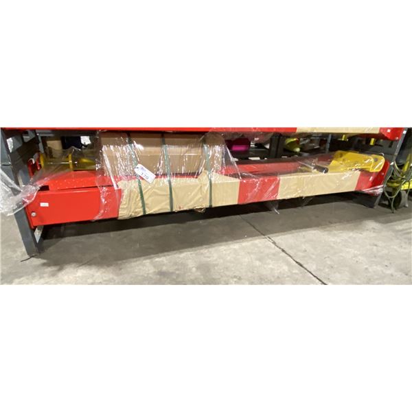 AGT ATK-B1000 RED INDUSTRIAL 1,190.5 LBS CAPACITY HYDRAULIC 2 POST AUTOMOTIVE HOIST WITH POWER UNIT