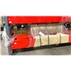 Image 2 : AGT ATK-B1000 RED INDUSTRIAL 1,190.5 LBS CAPACITY HYDRAULIC 2 POST AUTOMOTIVE HOIST WITH POWER UNIT