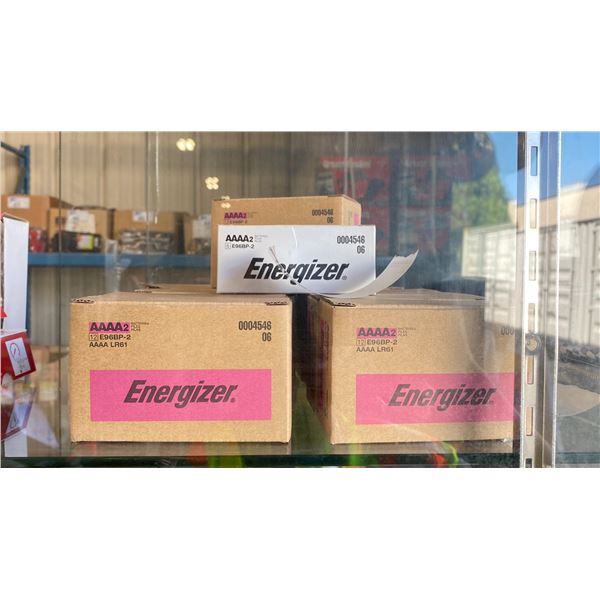 11.5 CASES OF ENERGIZER AAAA2 (24 BATTERIES PER CASE)