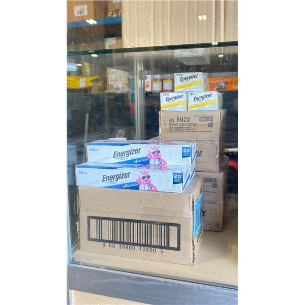 ENERGIZER AA & 9V BATTERIES