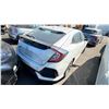 Image 3 : 2017 HONDA CIVIC TURBO, 4DRSD, WHITE, VIN SHHFK7H23HU300324