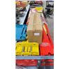 Image 2 : AGT ATK-B1000 RED INDUSTRIAL 1,190.5 LBS CAPACITY HYDRAULIC 2 POST AUTOMOTIVE HOIST WITH POWER UNIT