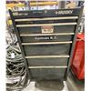 Image 1 : HUSKY 6-DRAWER TOOL CABINET  INCLUDES WRENCHES, TORCH TIPS, MAKITA PARTS & HARDWARE