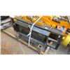 Image 2 : GIYI GY-PDQ BLACK  MINI SKID STEER 1M LAND LEVELER ATTACHMENT