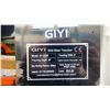 Image 2 : GIYI GY-D39F BLACK 39" DEPTH HYDRAULIC SKID STEER TRENCHER ATTACHMENT