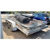 Image 2 : FLATDECK TRAILER, GREY, VIN NIL