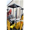 Image 2 : 2025 AGT INDUSTRIAL H12 YELLOW GAS POWERED RUBBER TRACK MINI EXCAVATOR WITH ATTACHED