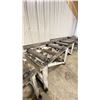 Image 2 : WHITE HEAVY DUTY INDUSTRIAL ROLLER CONVEYOR APPROX 13'W X 2.8'D X 3.9"H