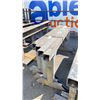 Image 2 : 4- HEAVY DUTY CUSTOM MADE INDUSTRIAL SAW HORSES APPROX 31"H ASSORTED LENGTHS