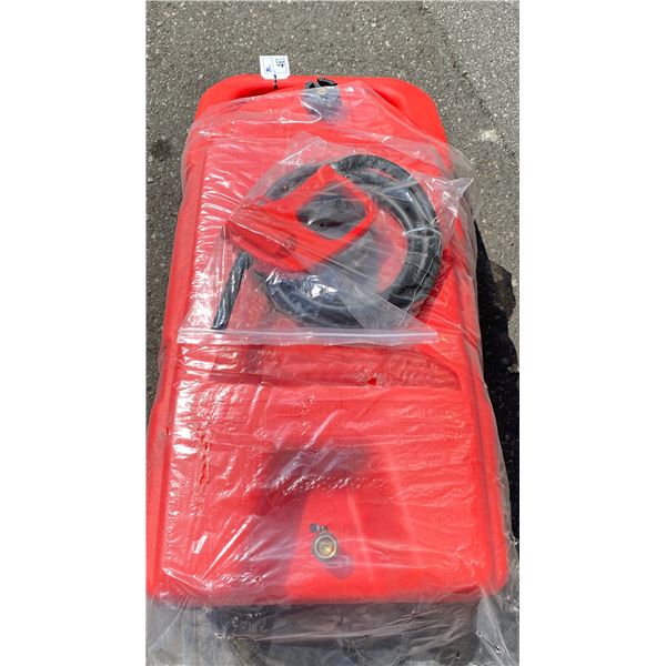 95 LITRE ROLLING GAS CAN SCEPTER AND FLUID TRANSFER PUMP