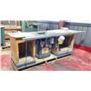 Image 1 : ROCKWELL 34-450 UNISAW TABLE SAW WITH EXTENDED CABINET TABLE CUSTOM WOOD BASE *NO BLADE INSTALLED*