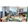 Image 3 : SICAR S1000 TILTING SPINDLE SHAPER WITH UNIVER 508 POWER FEEDER  GREEN CAST BODY