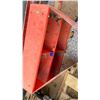 Image 2 : WURTH STEEL WALL CABINET  RED 2-DOOR WITH SHELVES