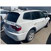 Image 3 : 2006 BMW X3 2.5I 4DRSW WHITE VIN WBXPA73486WC53114
